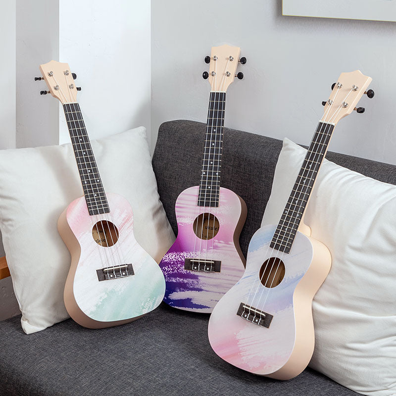 Barns Ukulele Färgglad Design Lekfull Musikupplevelse 0