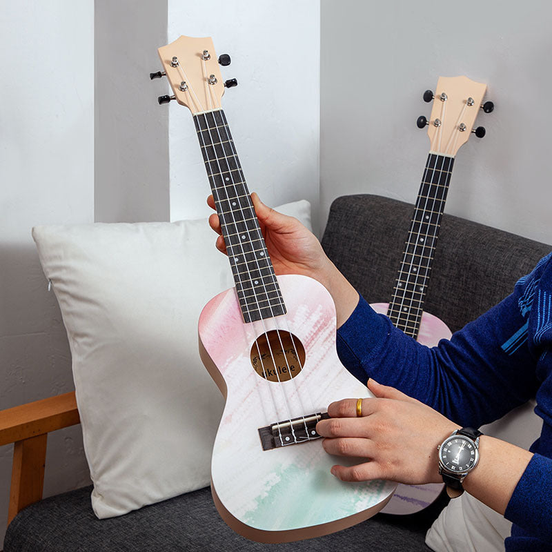 Barns Ukulele Färgglad Design Lekfull Musikupplevelse 3