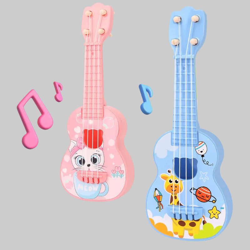 Barns Ukulele Lekfull Kattdesign 1