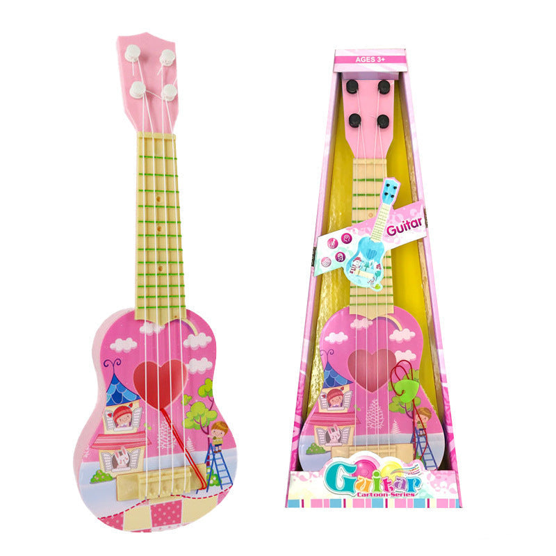 Barns Ukulele Leksak Färgglad Design 1