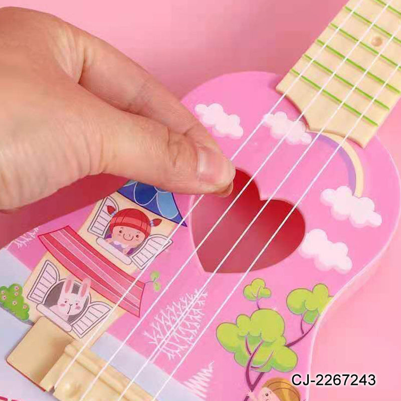 Barns Ukulele Leksak Färgglad Design 2