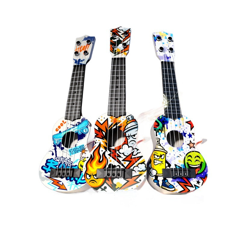 Barns Ukulele Leksak Musikaliskt Instrument 4