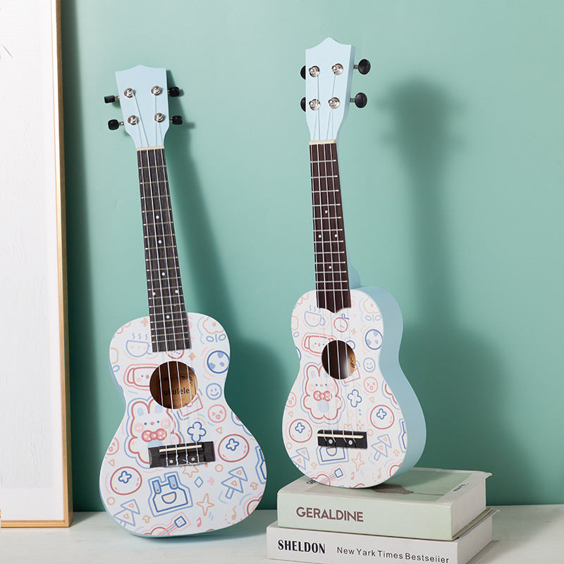 Barns Ukulele Pedagogisk Modell Lättspelad Design 12