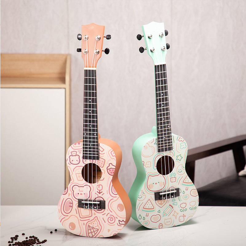 Barns Ukulele Pedagogisk Modell Lättspelad Design 2
