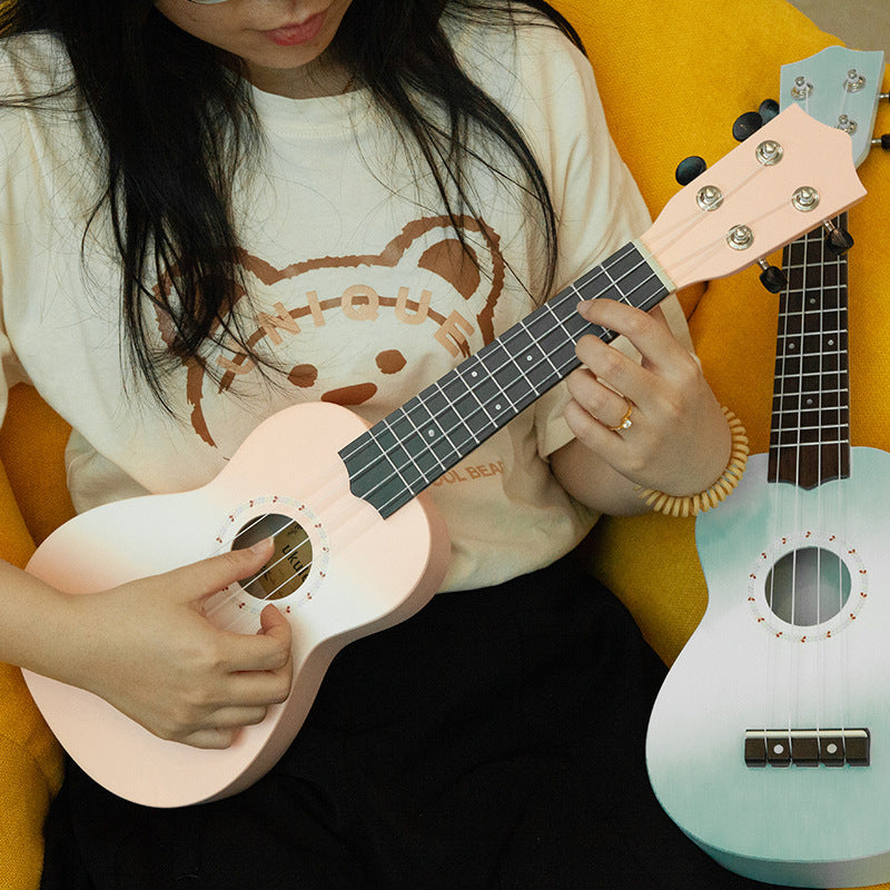 Barns Ukulele Pedagogisk Modell Lättspelad Design 8