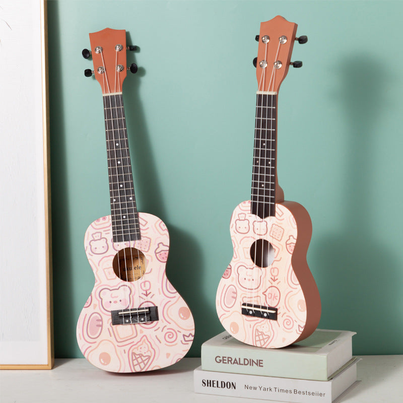 Barns Ukulele Pedagogisk Modell Lättspelad Design 9