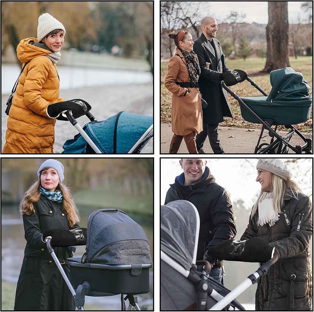 Barnvagnshandskar för Vinterpromenader 2