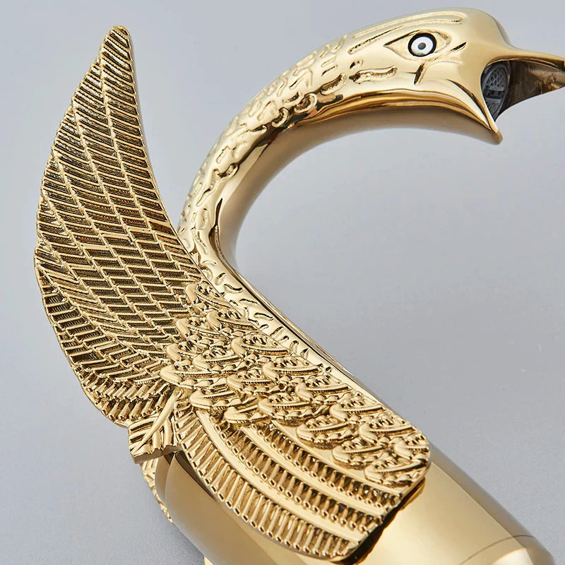 Basin Faucet Swan Single Handle Modern Design 4