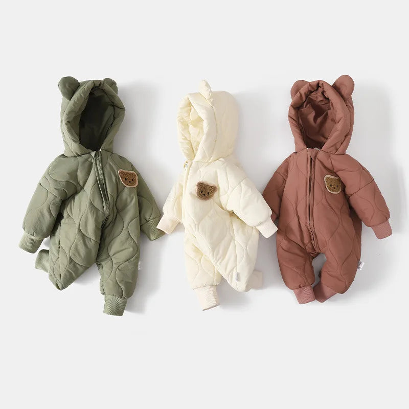 Bebis Vinteroverall med Björnmotiv 1