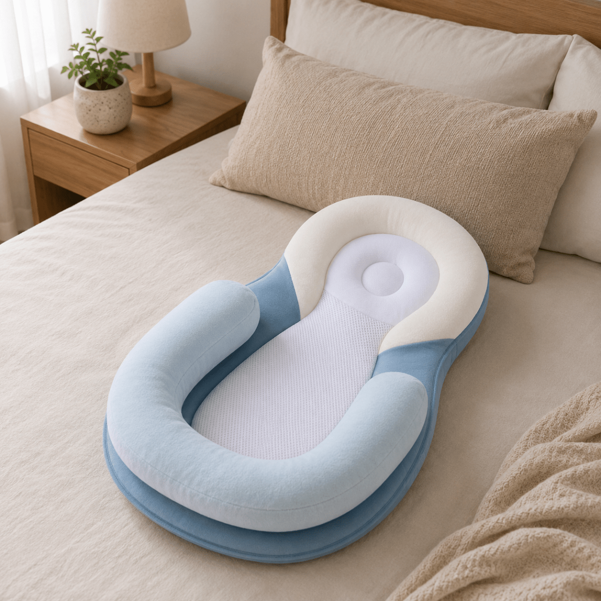 Bebiskudde Genomtänkt Design för Bekväm Sömn 2