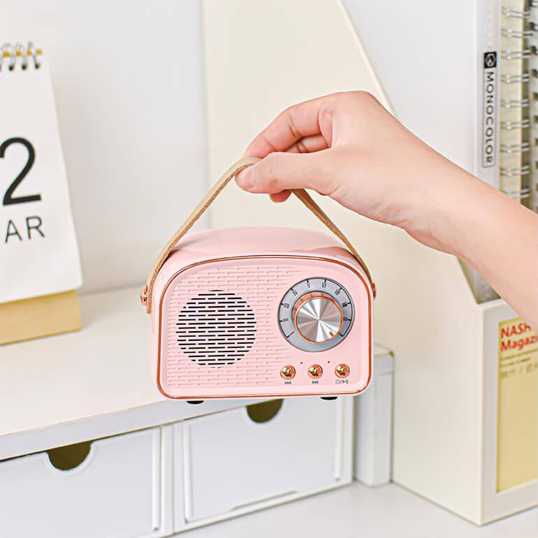 Bluetooth-högtalare med Retro Design för Hemmet 4