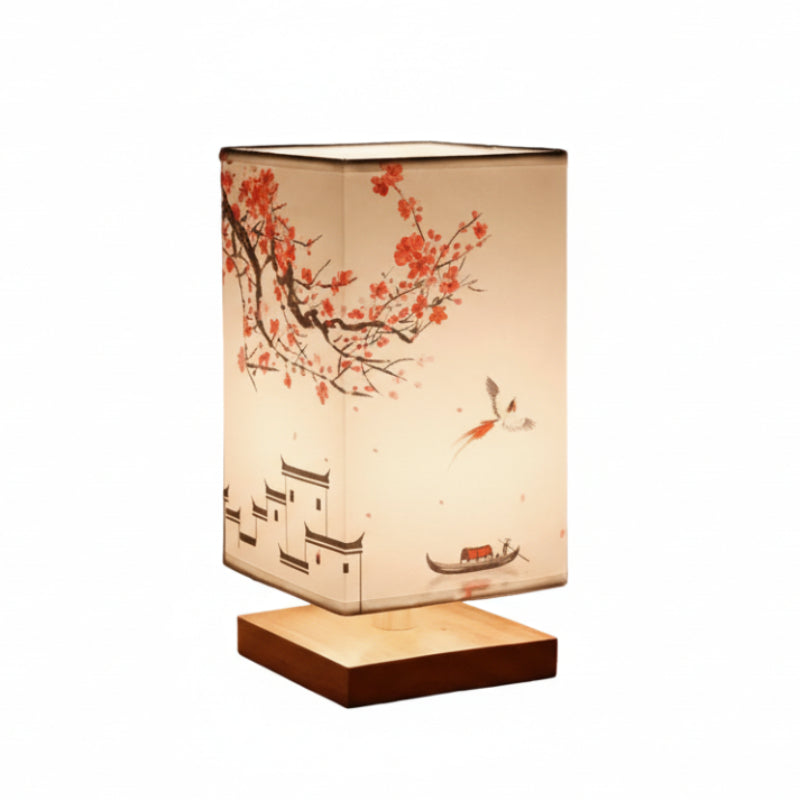 Bordslampa Japansk Skandinavisk Design Minimalistisk Stil 0