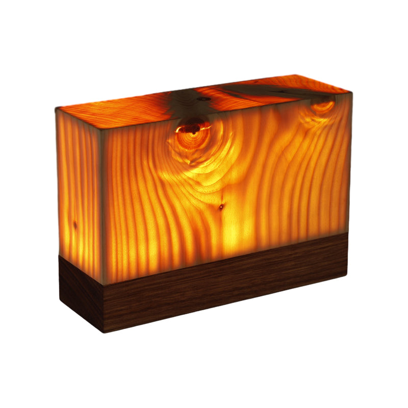 Bordslampa LED med Touchkontroll och Trädesign 4