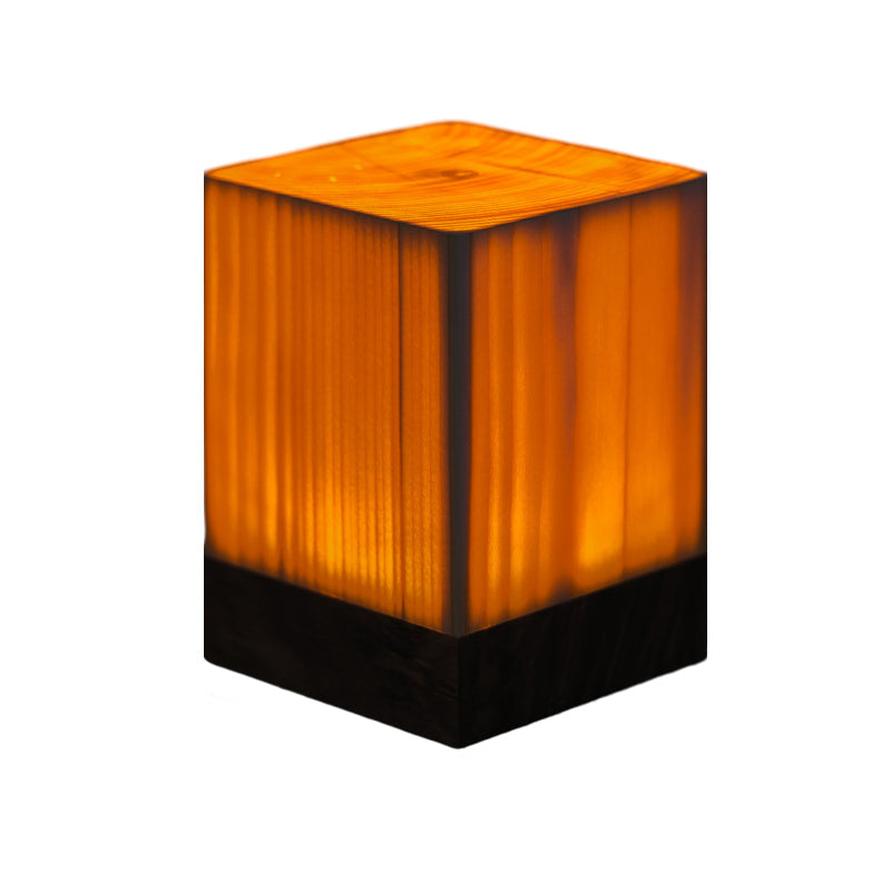 Bordslampa LED med Touchkontroll och Trädesign 6
