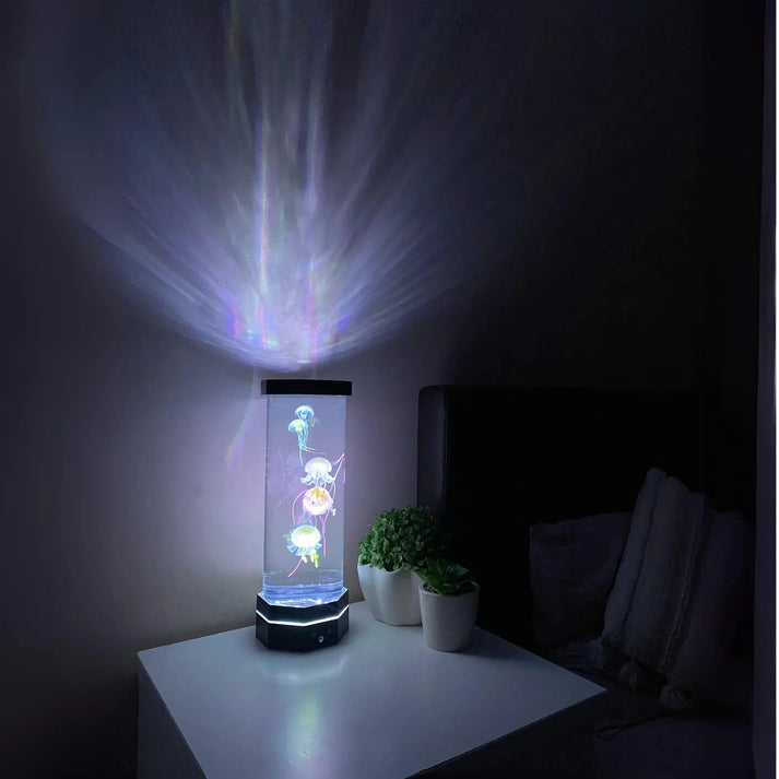 Bordslampa Med Manet Akvarium Färgskiftande LED Design 3