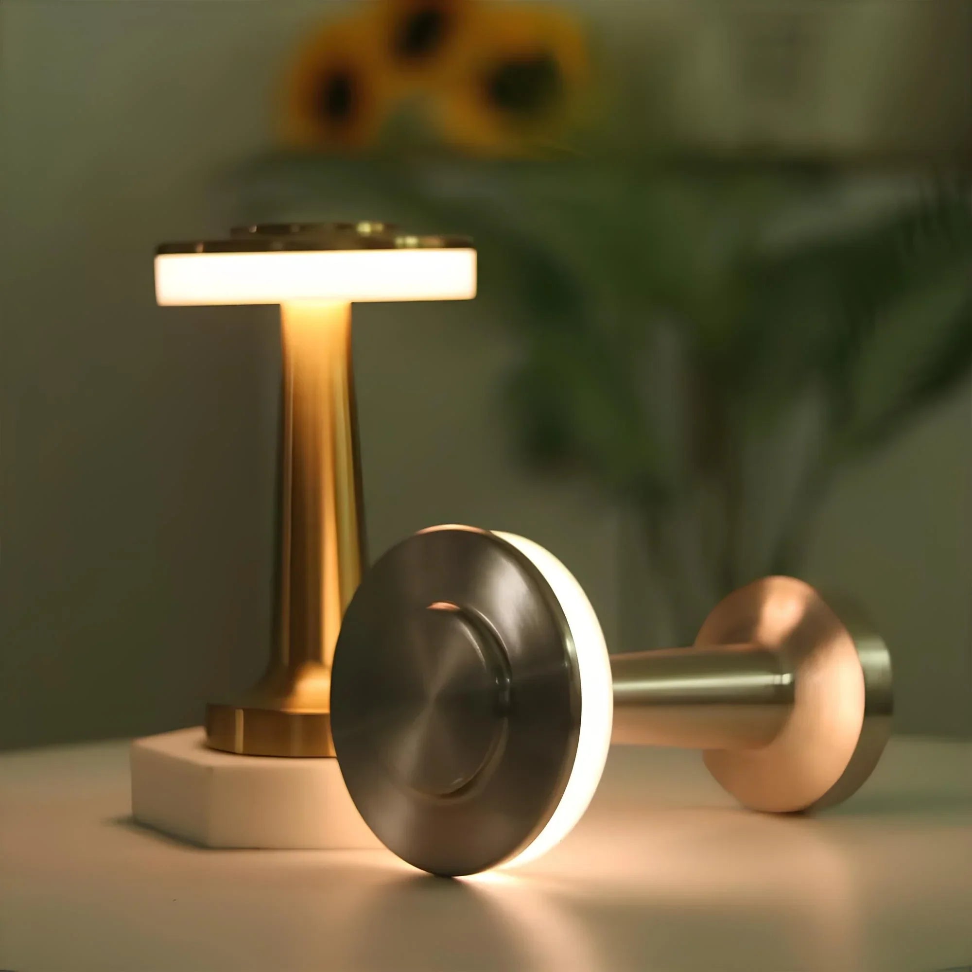 Bordslampa Trådlös Retro Dimbara Batteridriven Design för Hem och Arbetsplats 8