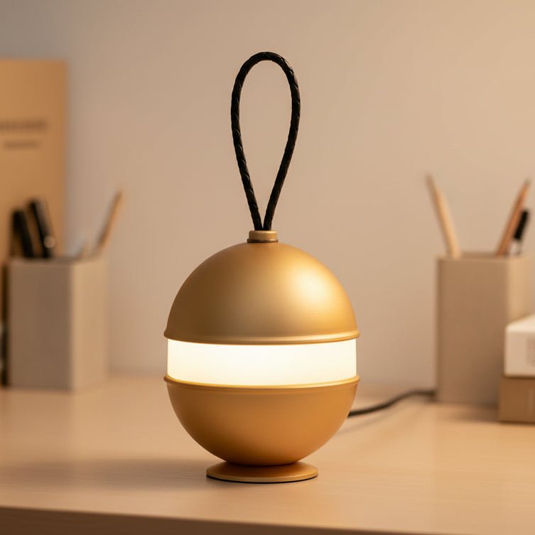 Bordslampa Trådlös Touch Minimalistisk Design Liten Batteridriven 1
