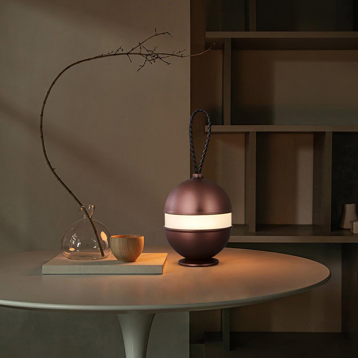 Bordslampa Trådlös Touch Minimalistisk Design Liten Batteridriven 4