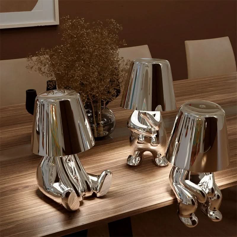 Bordslampa med Dimbara LED-lampor 4