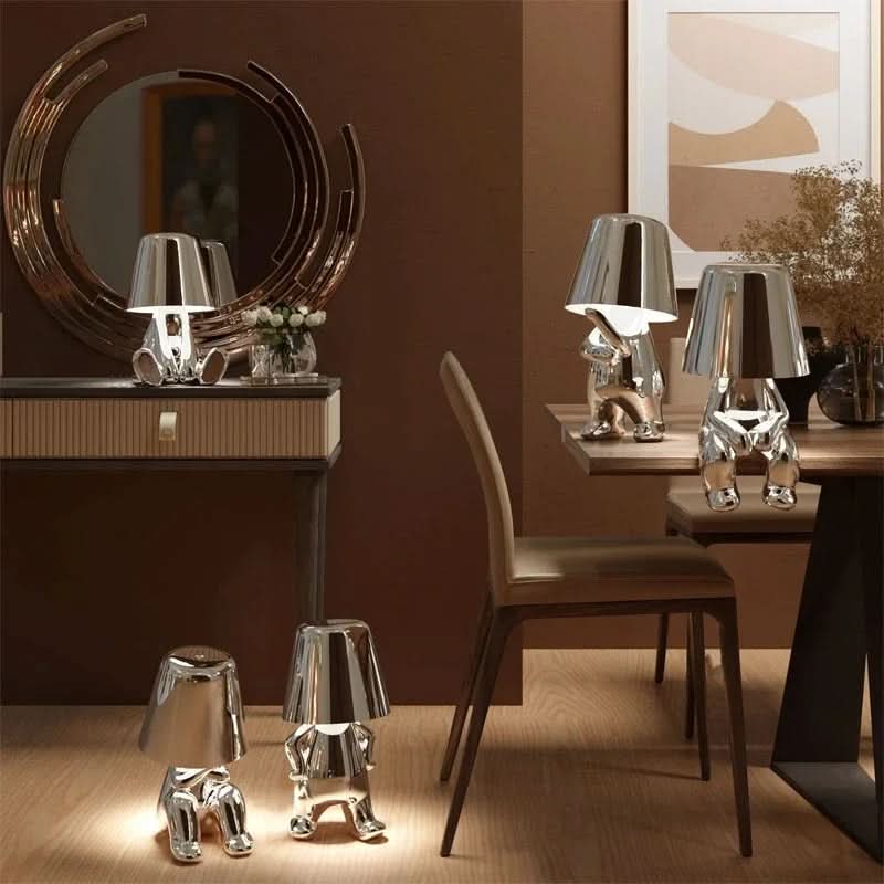 Bordslampa med Dimbara LED-lampor 5