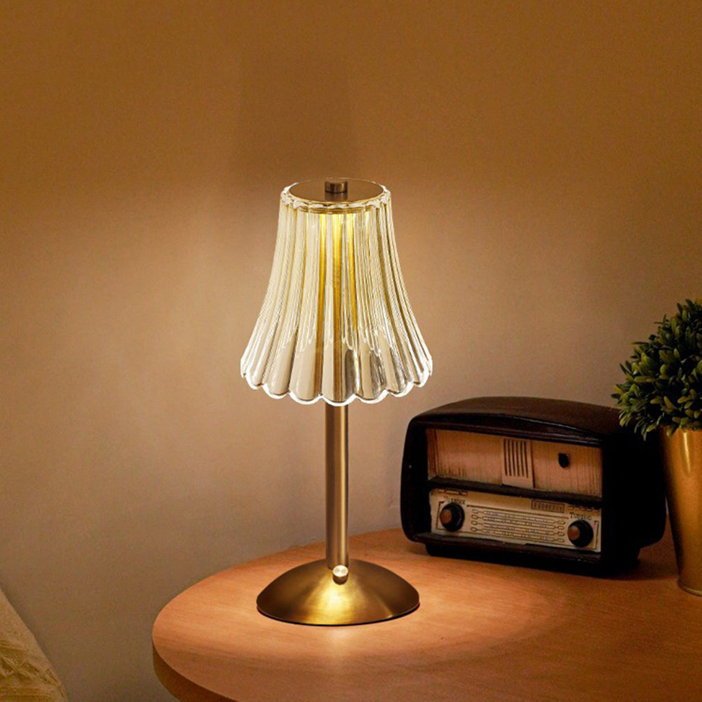 Bordslampa med Guldkristall och Pekkontroll för Modern Stil 2