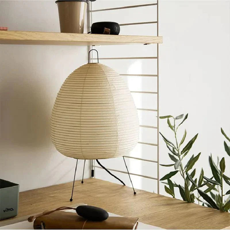 Bordslampa med Japansk Inspiration 8