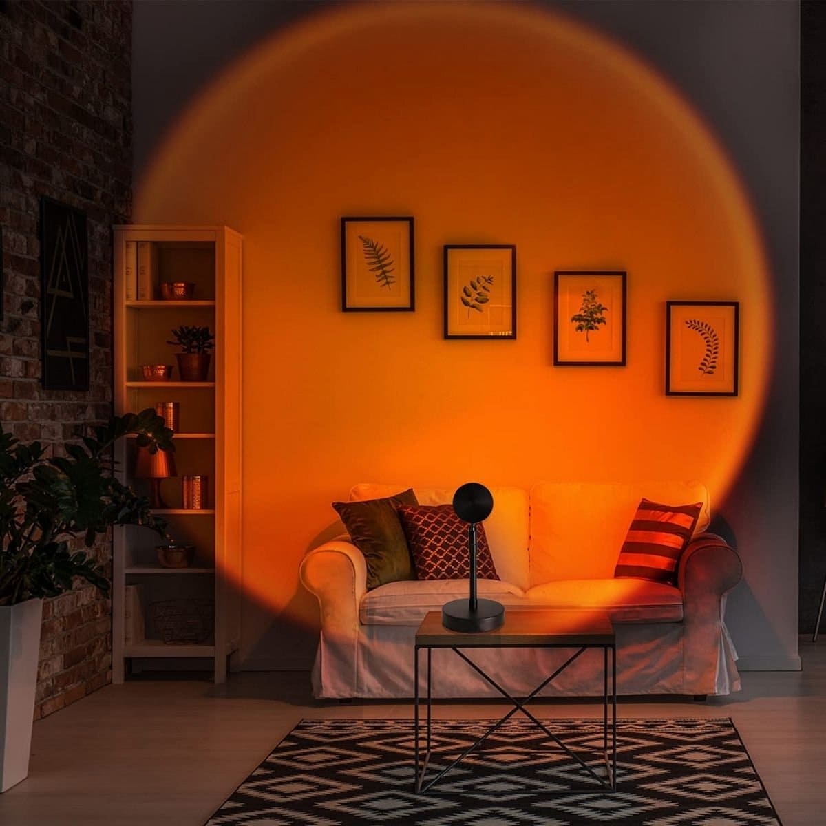 Bordslampa med Solnedgångsdesign 1