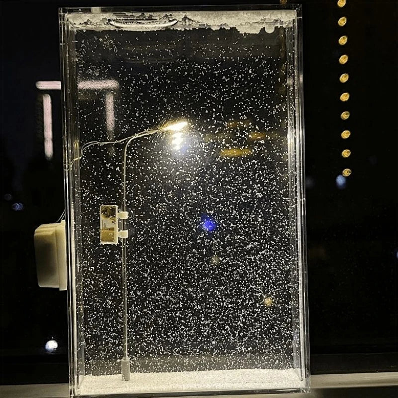 Bordslampa med vintertema 5
