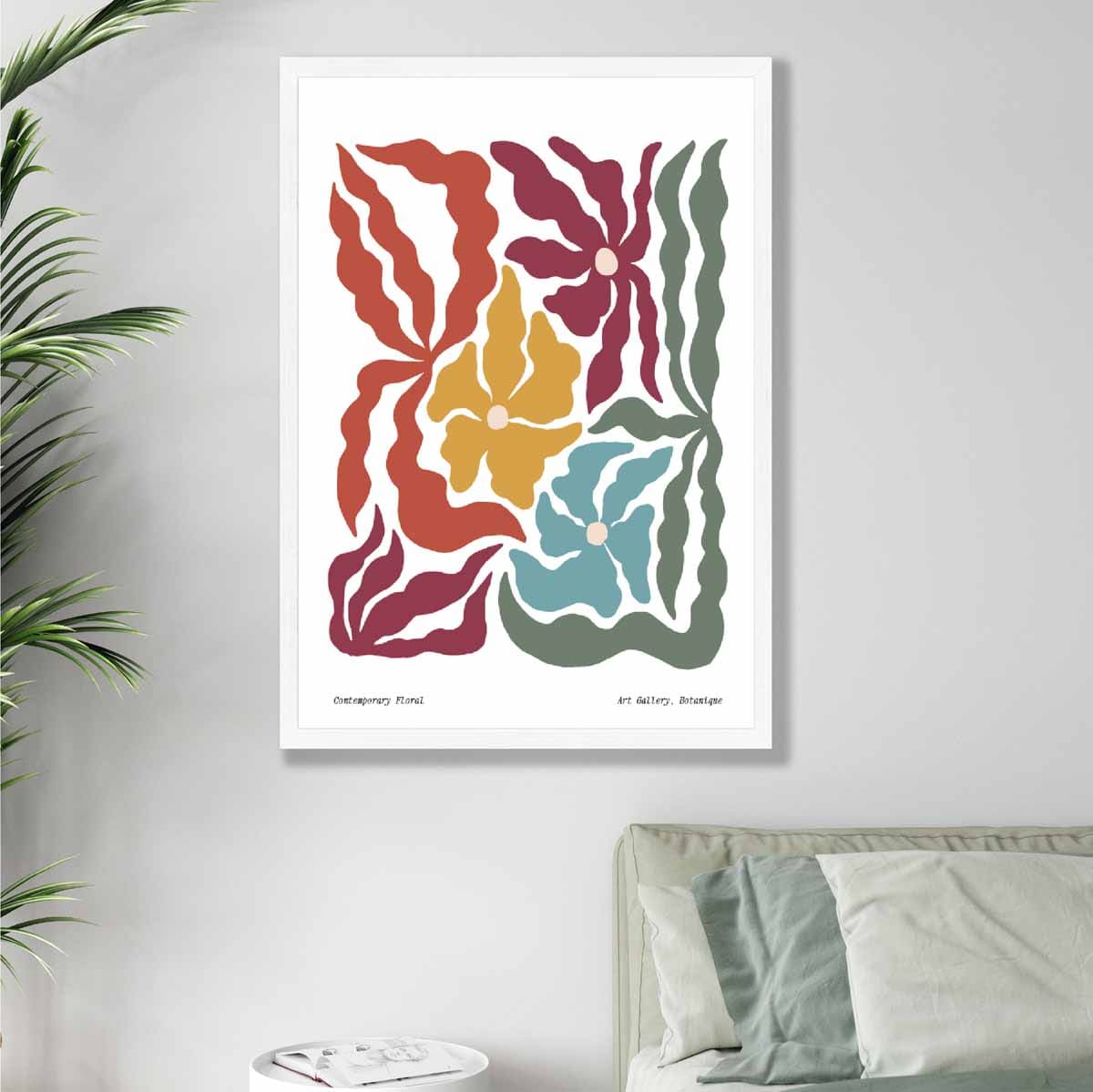 Botanisk Affisch Boho Stil för Väggdekoration 4