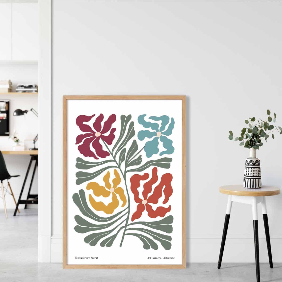 Botanisk Affisch i Boho Stil 1