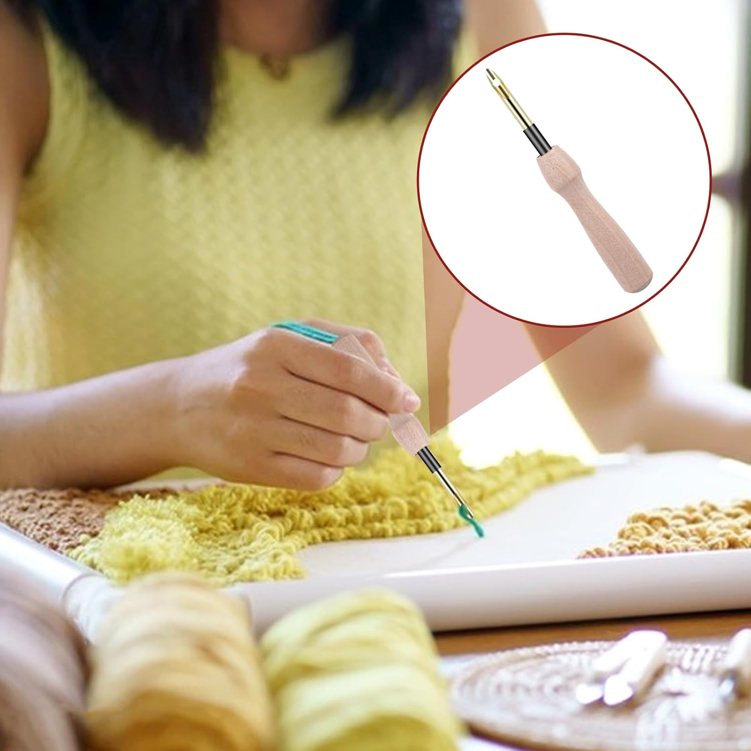 Broderi Nålset för Kreativa Projekt 3