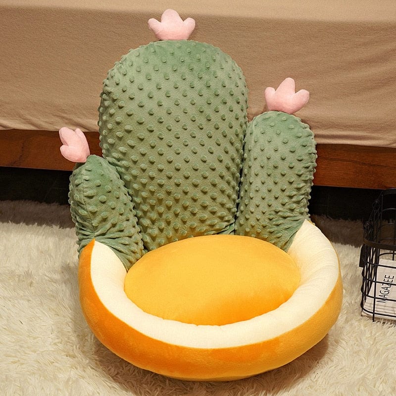Cactus Stol Plyschkudde 4