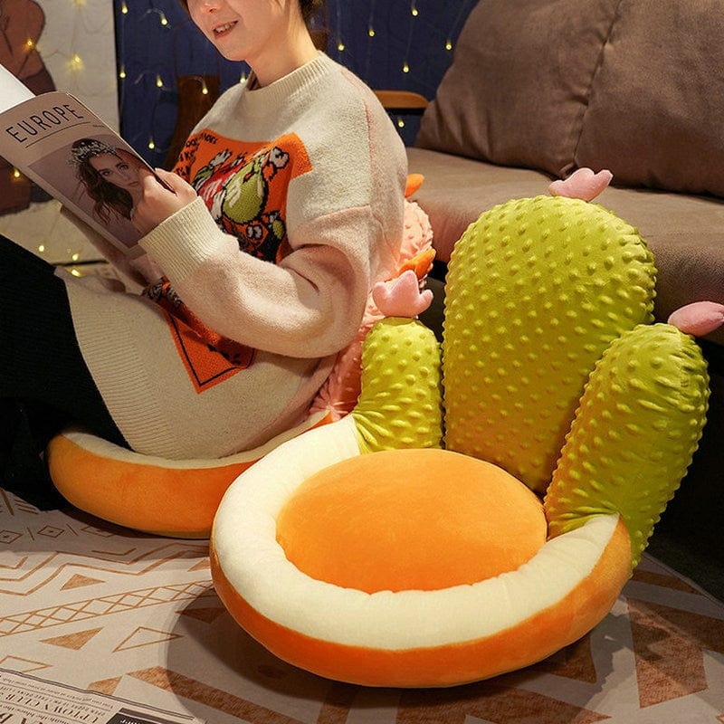Cactus Stol Plyschkudde 6