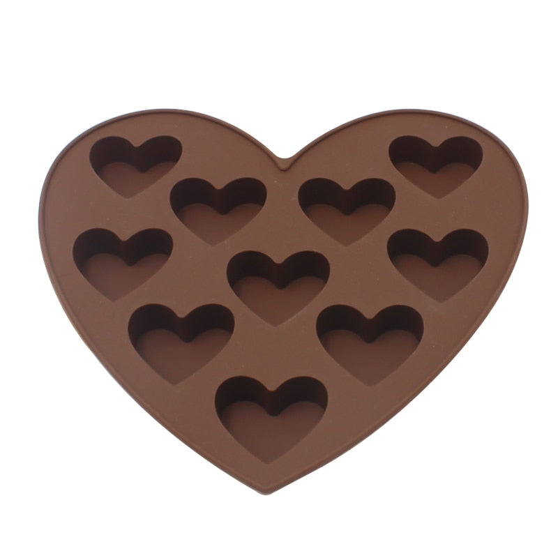 Chokladform Hjärta Blomma Silikon 2