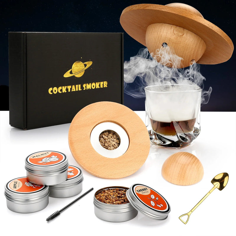 Cocktail Smoker Kit för Whisky och Bourbon 0