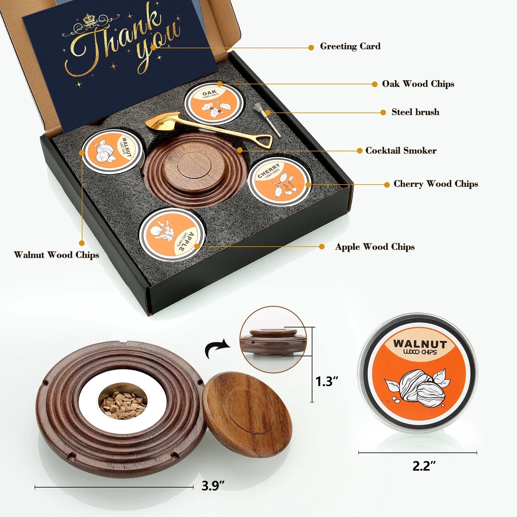 Cocktail Smoker Kit för Whisky och Bourbon 3