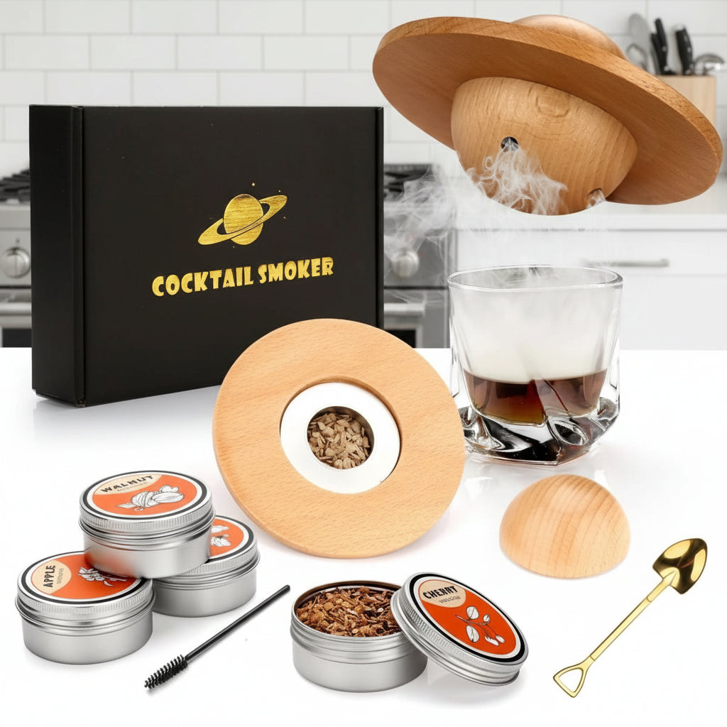 Cocktail Smoker Set för Whisky och Bourbon 0