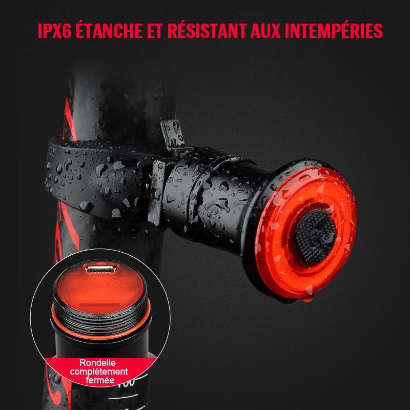 Cykelbelysning med intelligent bromsljus 4