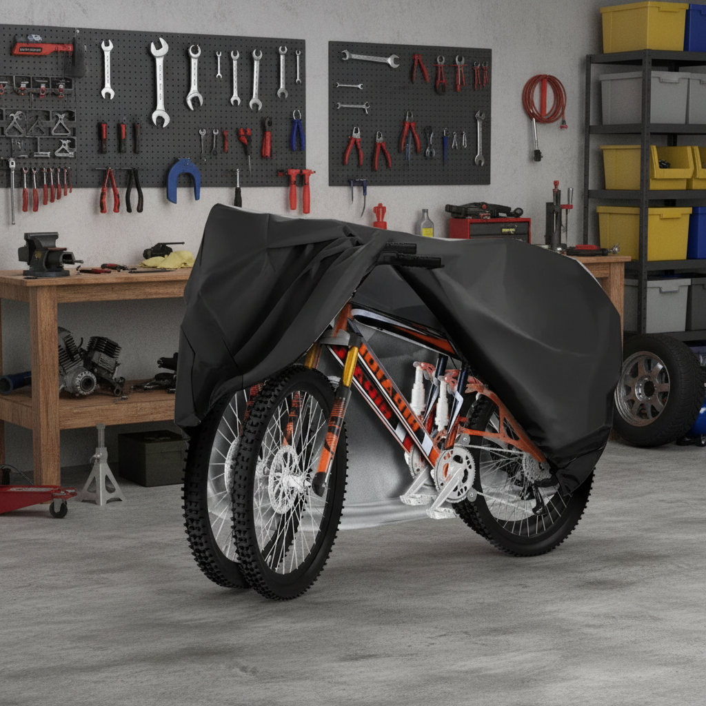 Cykelskydd Vattentätt med Vindskydd för Cyklar 3