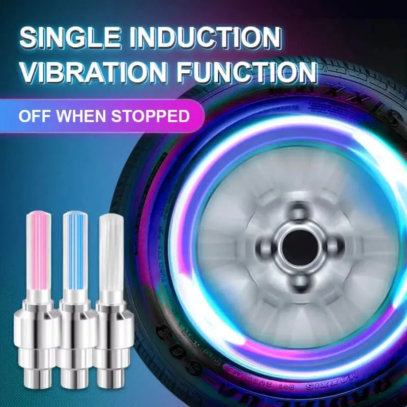 Cykelventilbelysning med LED för Nattkörning 4