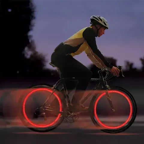 Cykelventilbelysning med LED för Nattkörning 8
