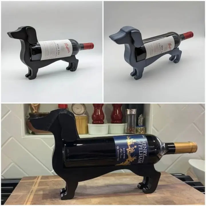 Dachshund Vinhållare Dekorativ 5