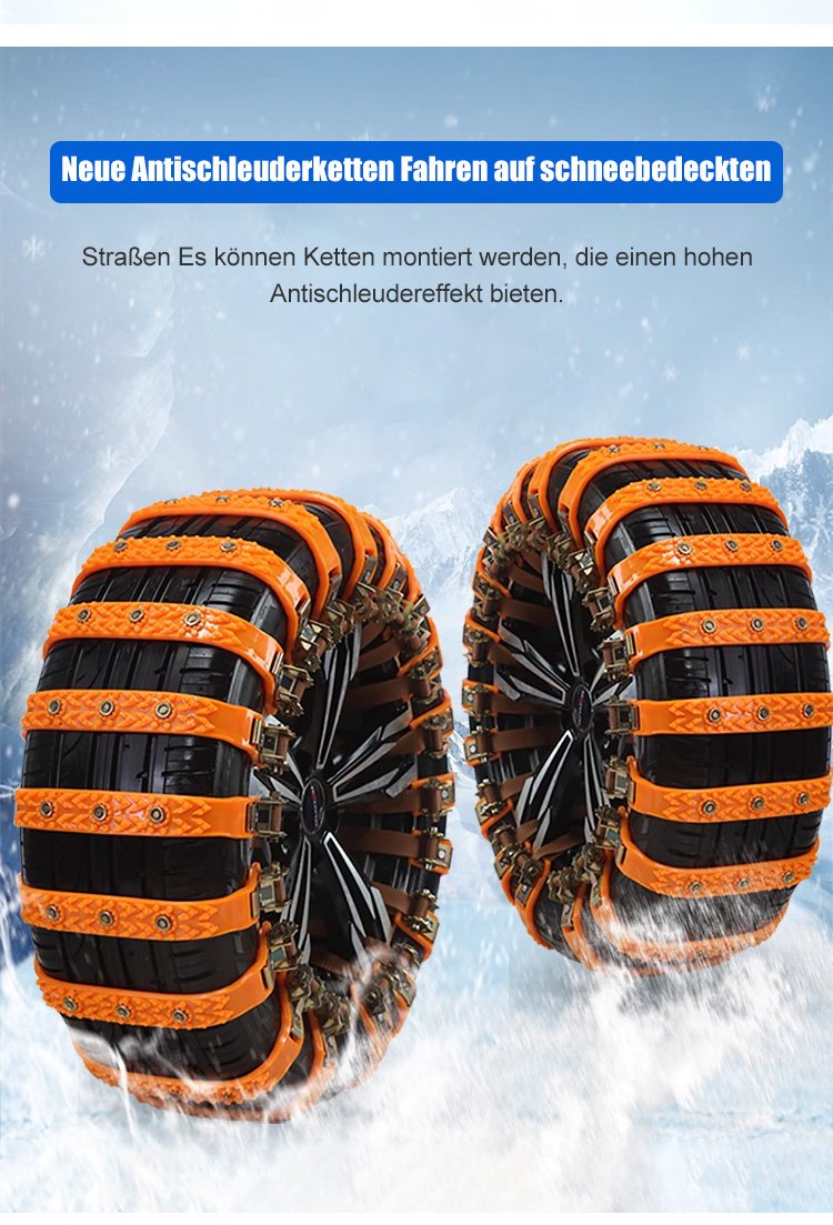 Däckkedjor för Bil | Halkskyddade och Lättinstallerade 4