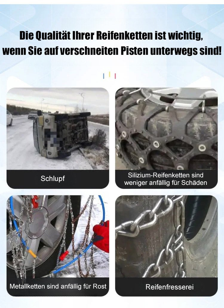 Däckkedjor för Bil | Halkskyddade och Lättinstallerade 7