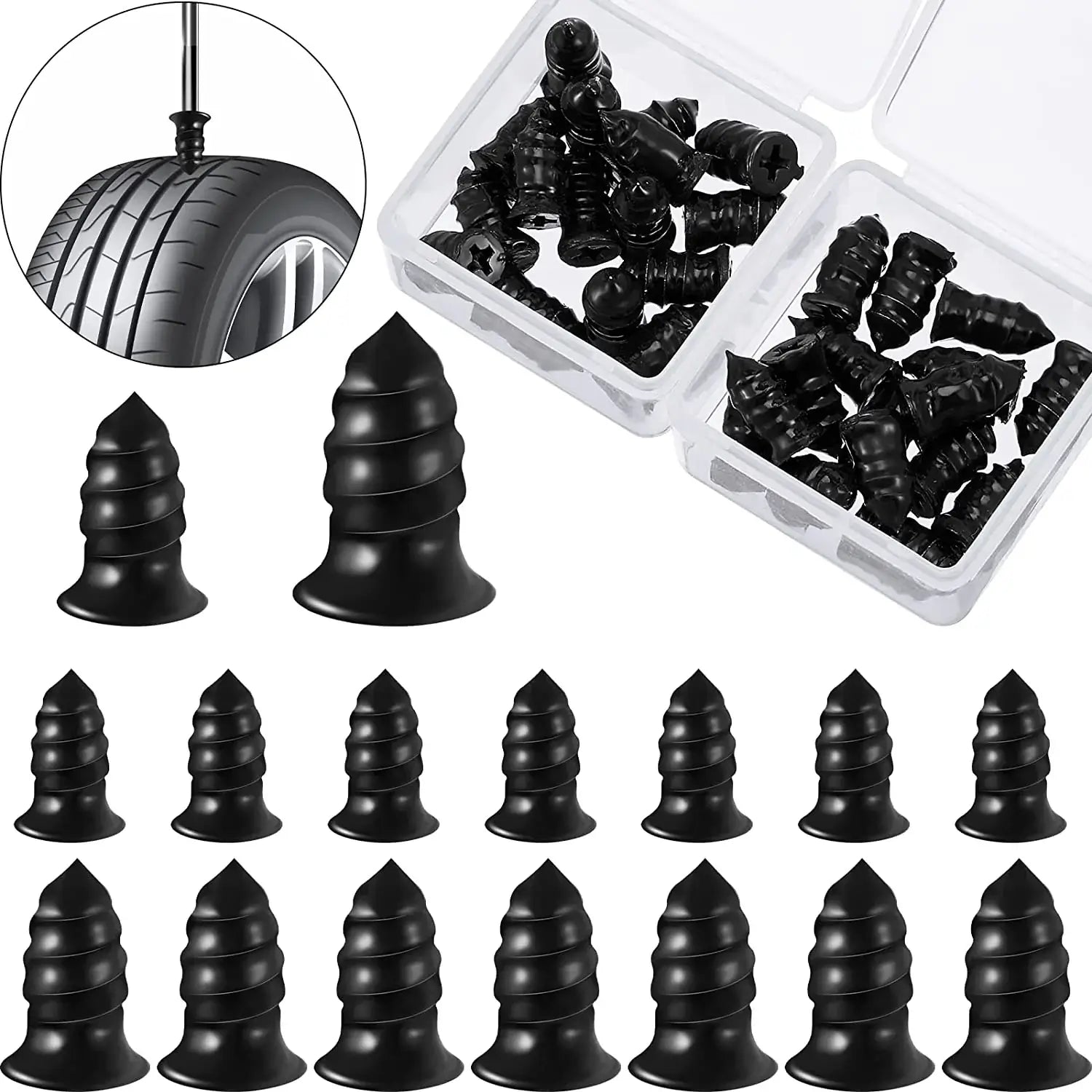 Däckreparationsset för Vakuumdäck Enkel Installation 6