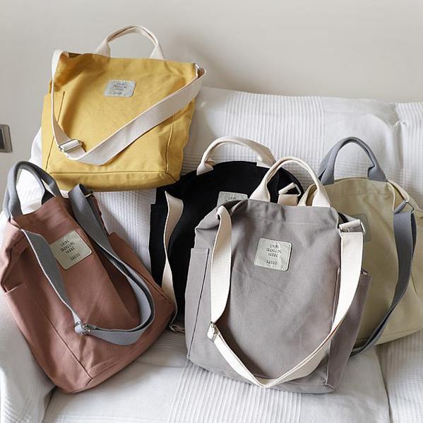 Dam Axelväska i Patchwork Stil 4