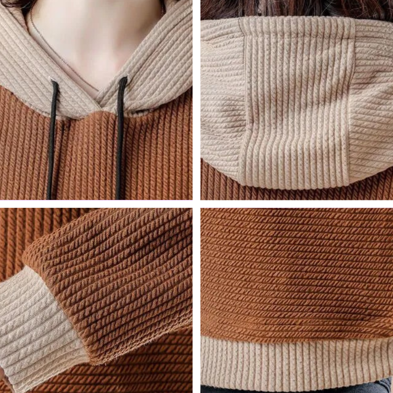 Dam Hoodie Malibu Mjuk Bomullsblandning 1