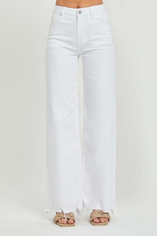 Dam Jeans Hög Midja Vida 100% Bomull 1