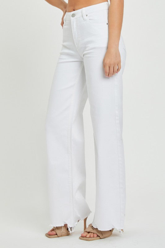 Dam Jeans Hög Midja Vida 100% Bomull 2