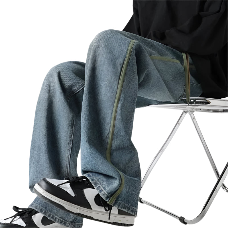 Dam Jeans Oversized Stil Mjuk Denim 0